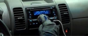 Why does my car stereo make a buzzing sound