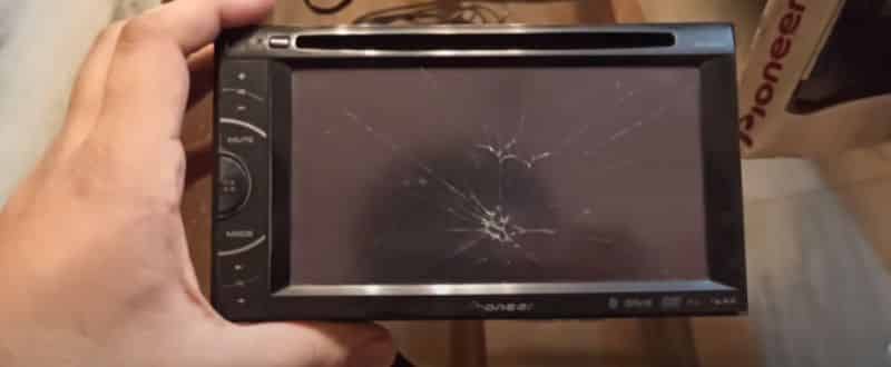 how to fix a touch screen car stereo