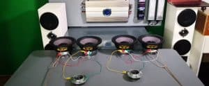 How to Connect 4 Speakers to a 1 Channel Amp