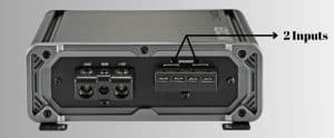 why do mono amps have 2 inputs