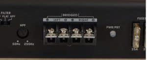 How To Bridge 2 Channel Amp