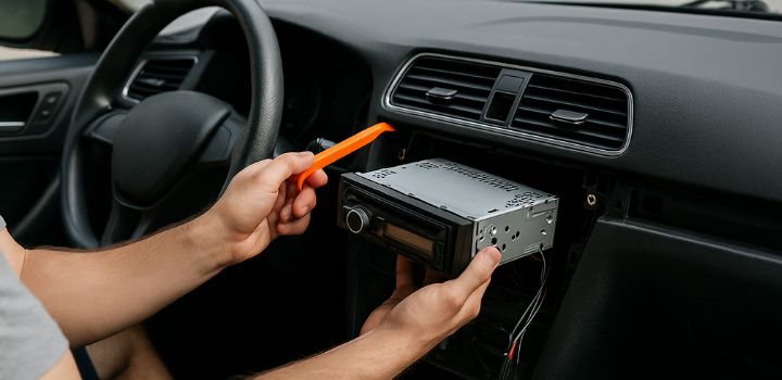 Removing the Old Head Unit