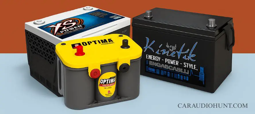 best secondary battery for car audio