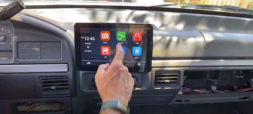 Add Touchscreen to Single DIN Stereo