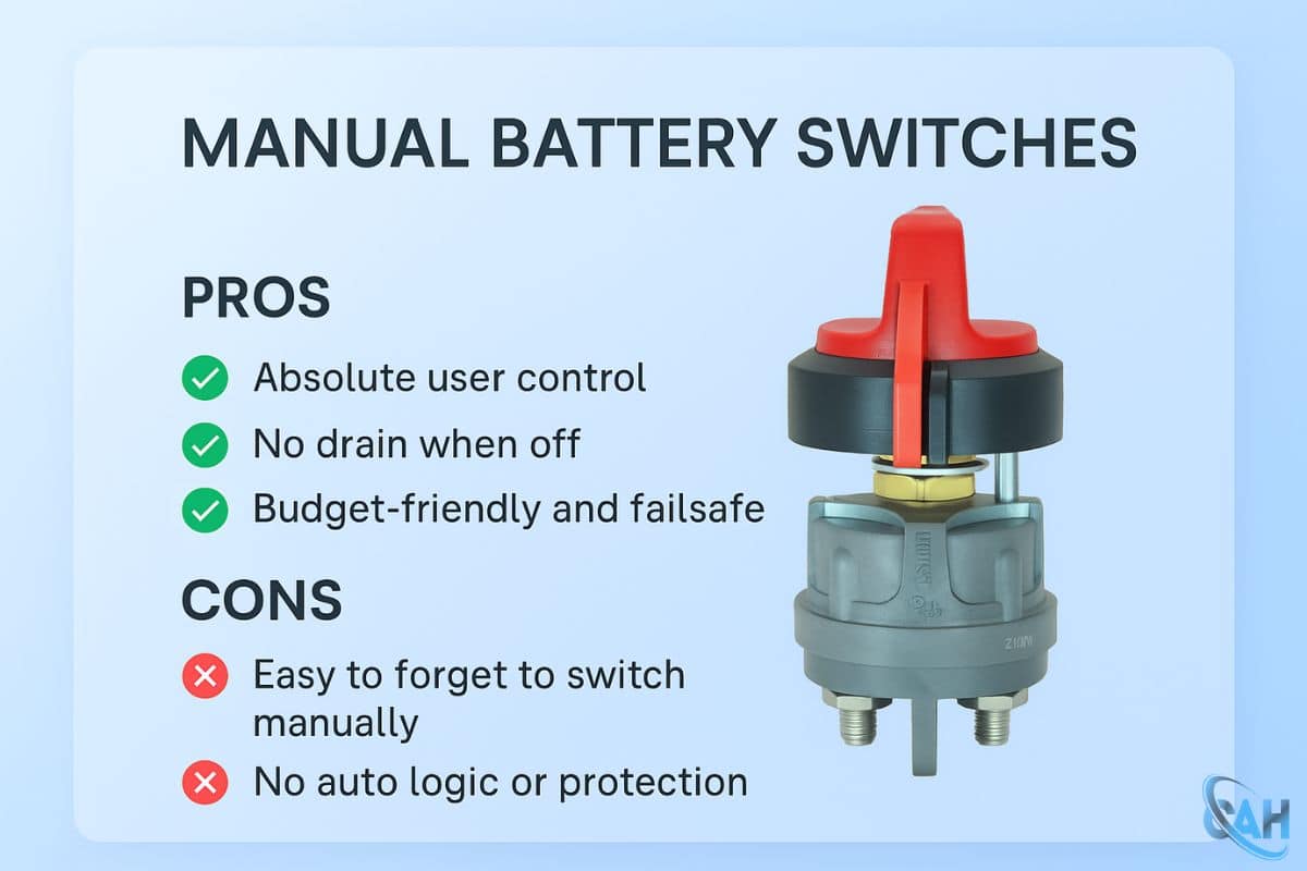 Manual Battery Switches