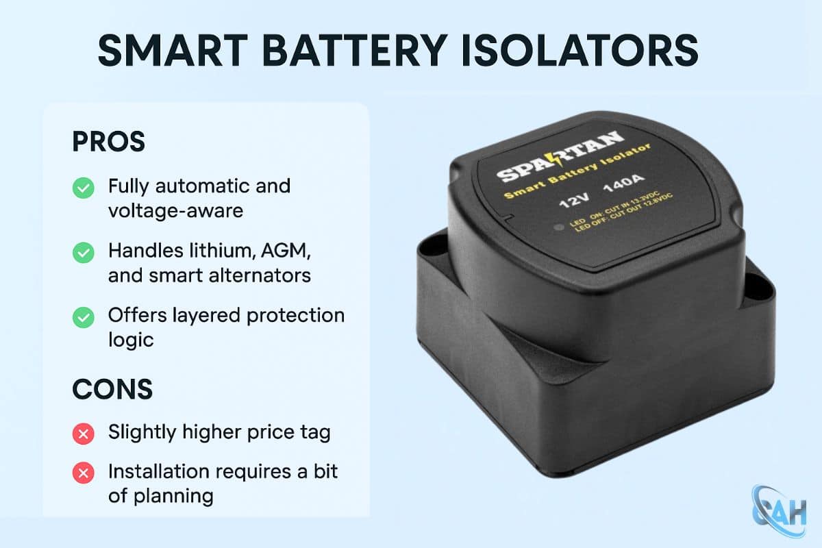 Smart Battery Isolators