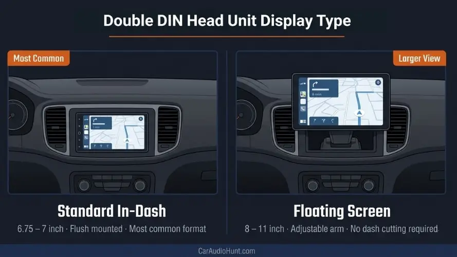 Double DIN Head Unit Display Type Overview Double DIN Head Unit Display Type Overview